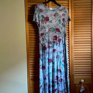 Short sleeve maxi dress